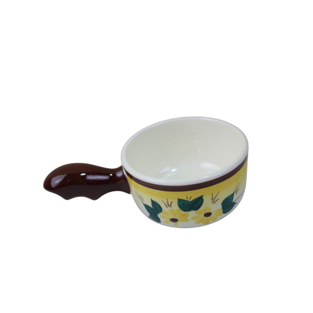 Vernon Kilns Brown Eyed Susan French Onion Soup Ramekin Vernonware 93573